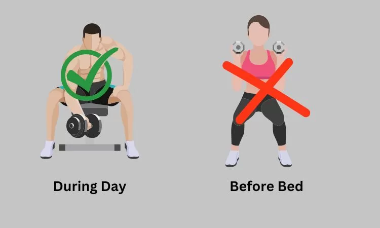 Engage in Regular Exercise, But Avoid it Before Bed